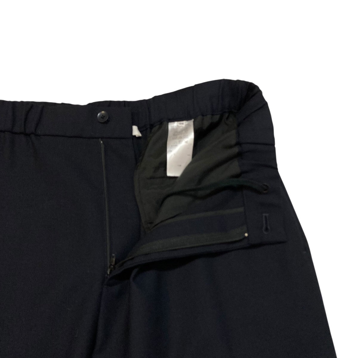 ATON(エイトン) 22AWWOOL CARAMEL PIQUET TAPERED EASY PANTS