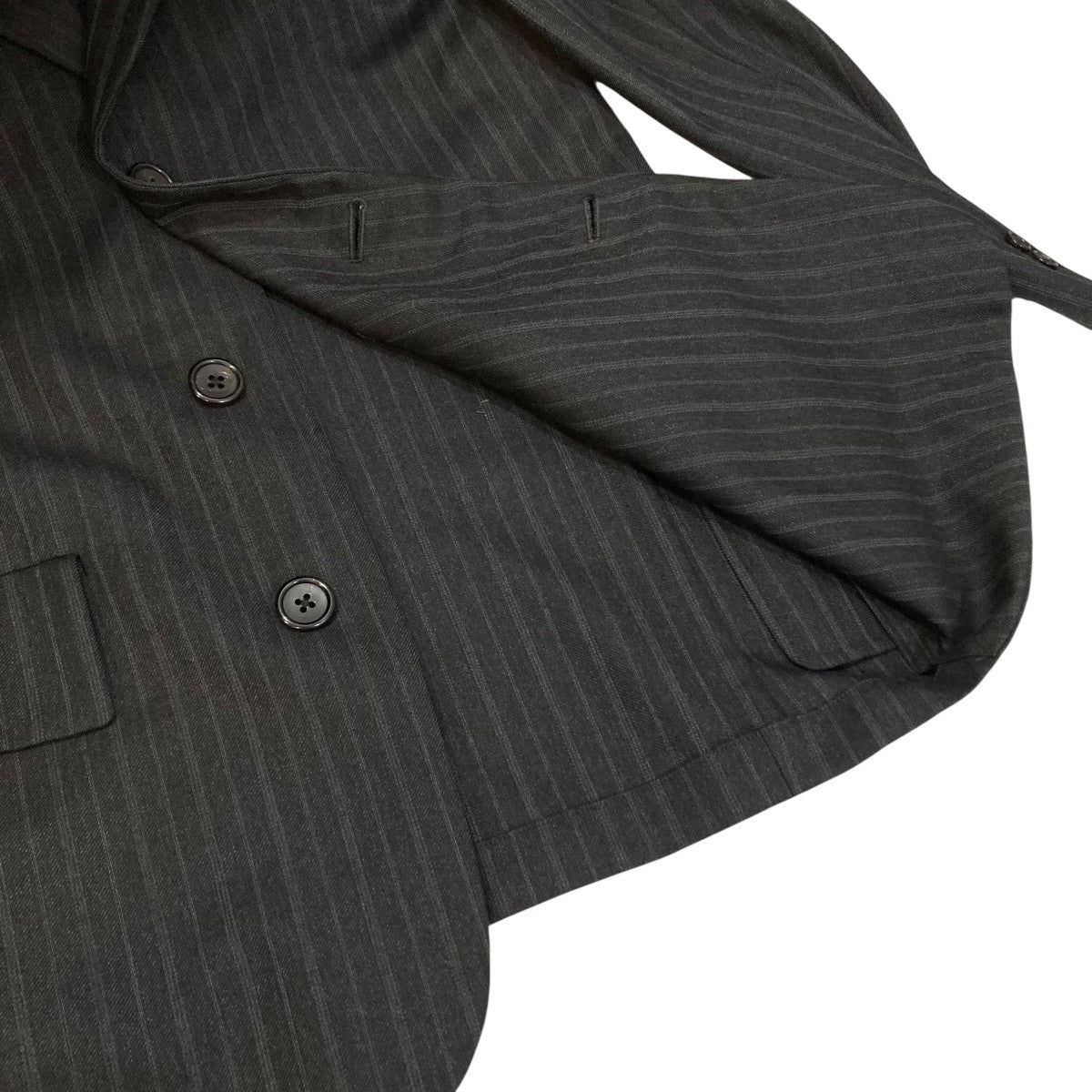 MARGARET HOWELL×LOVAT ×LOVAT MORNING STRIPE WOOLテーラード