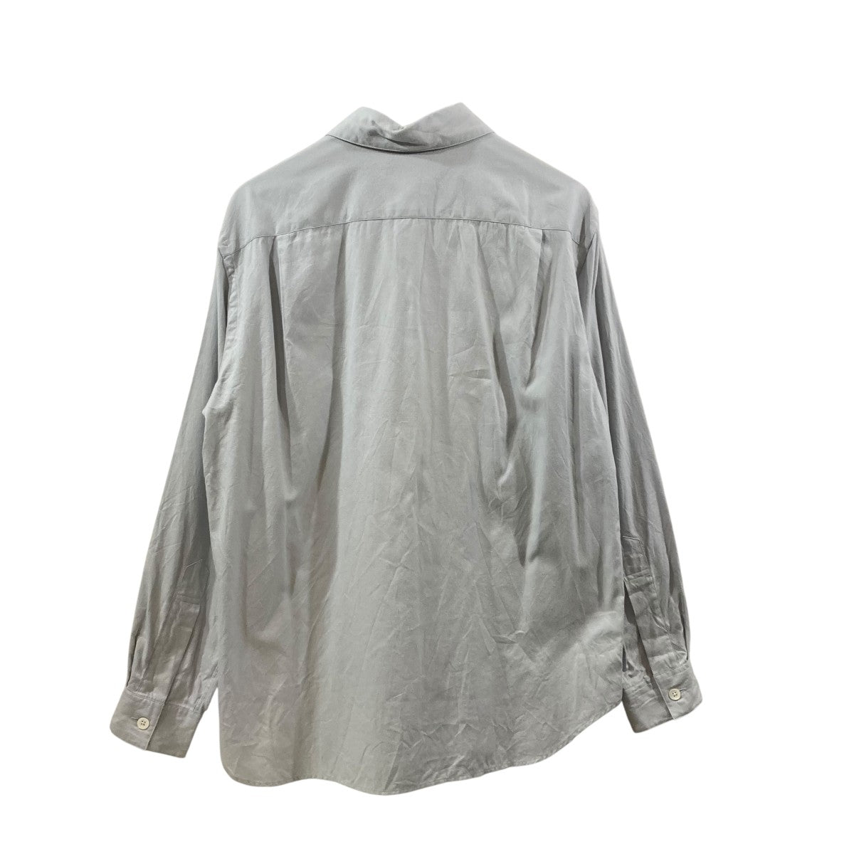 MARGARET HOWELL 水色 長袖シャツ M MARGARET HOWELL SHIRTING LINEN LONG SHIRTS 112BLUE
