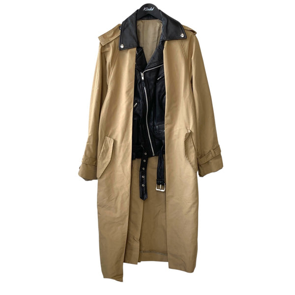 TOGA VIRILIS ドッキングコート TOGA VIRILIS(トーガヴィリリース) ライダースドッキングコートTV62