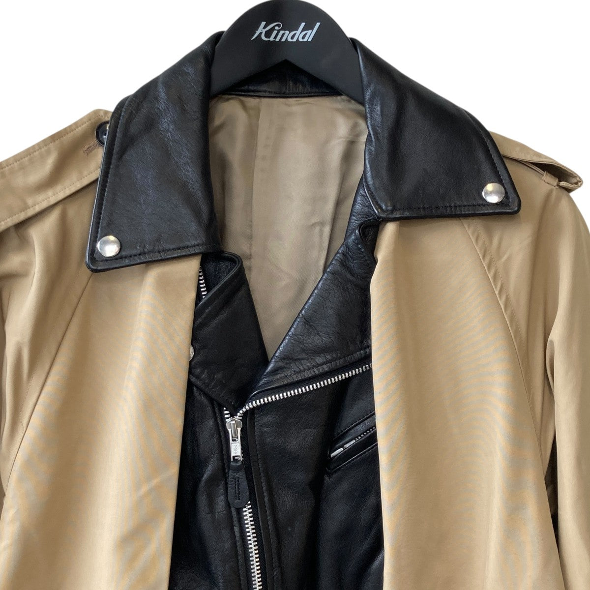 TOGA VIRILIS(トーガヴィリリース) ライダースドッキングコートTV62