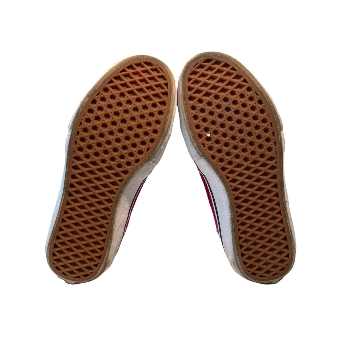 VANS×Supreme スニーカー721454 721454 オレンジ×ピンク サイズ 27