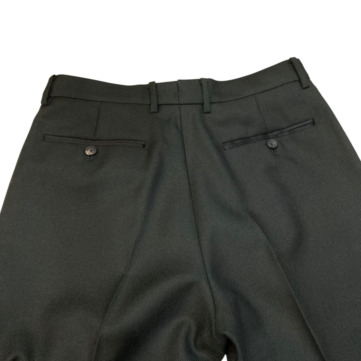 THE RERACS スラックス THE RERACS│ザ・リラクス / THE SLACKS BELTED 2TUCK(TOP GRAY)
