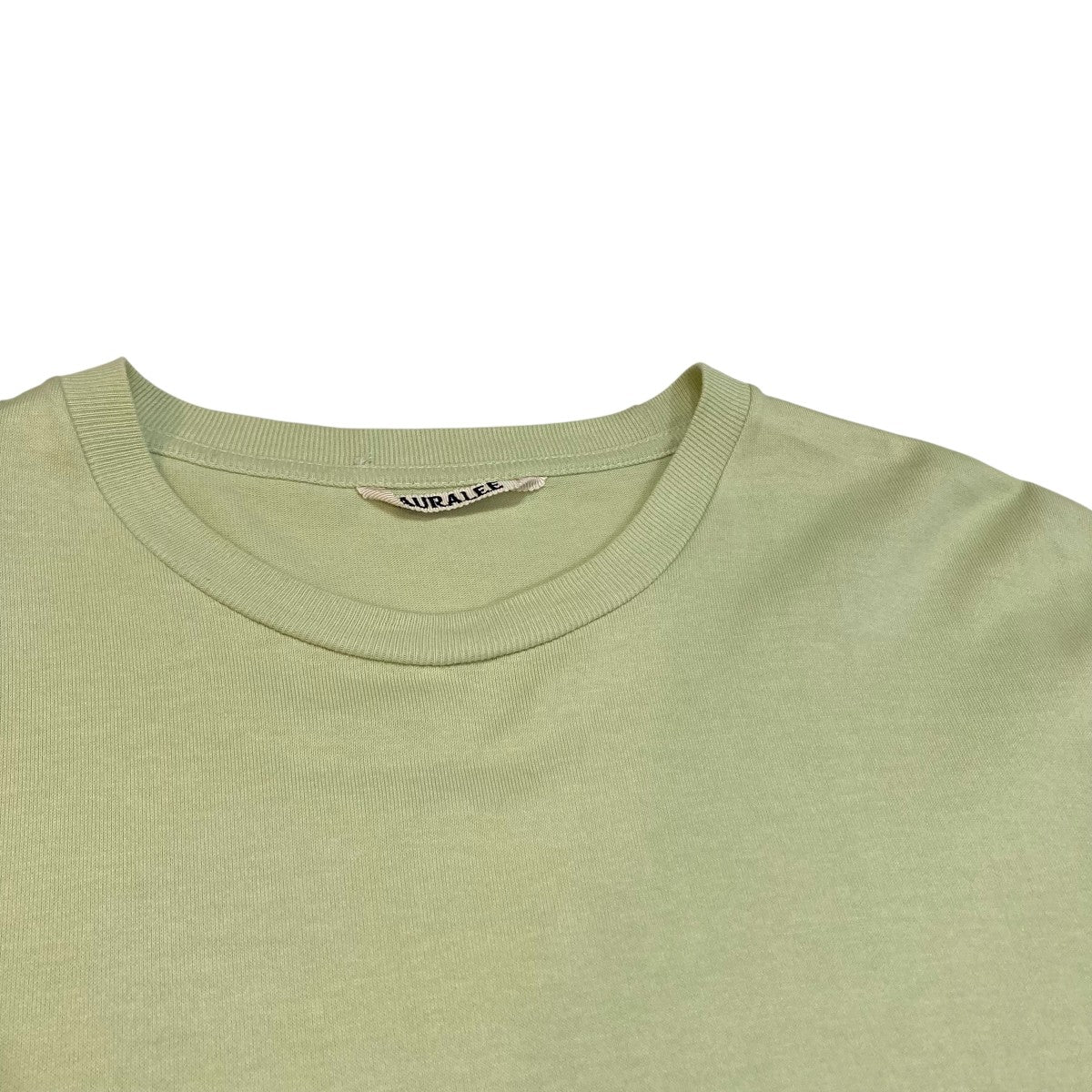 AURALEE(オーラリー) クルーネックTシャツA9ST02GT A9ST02GT 黄