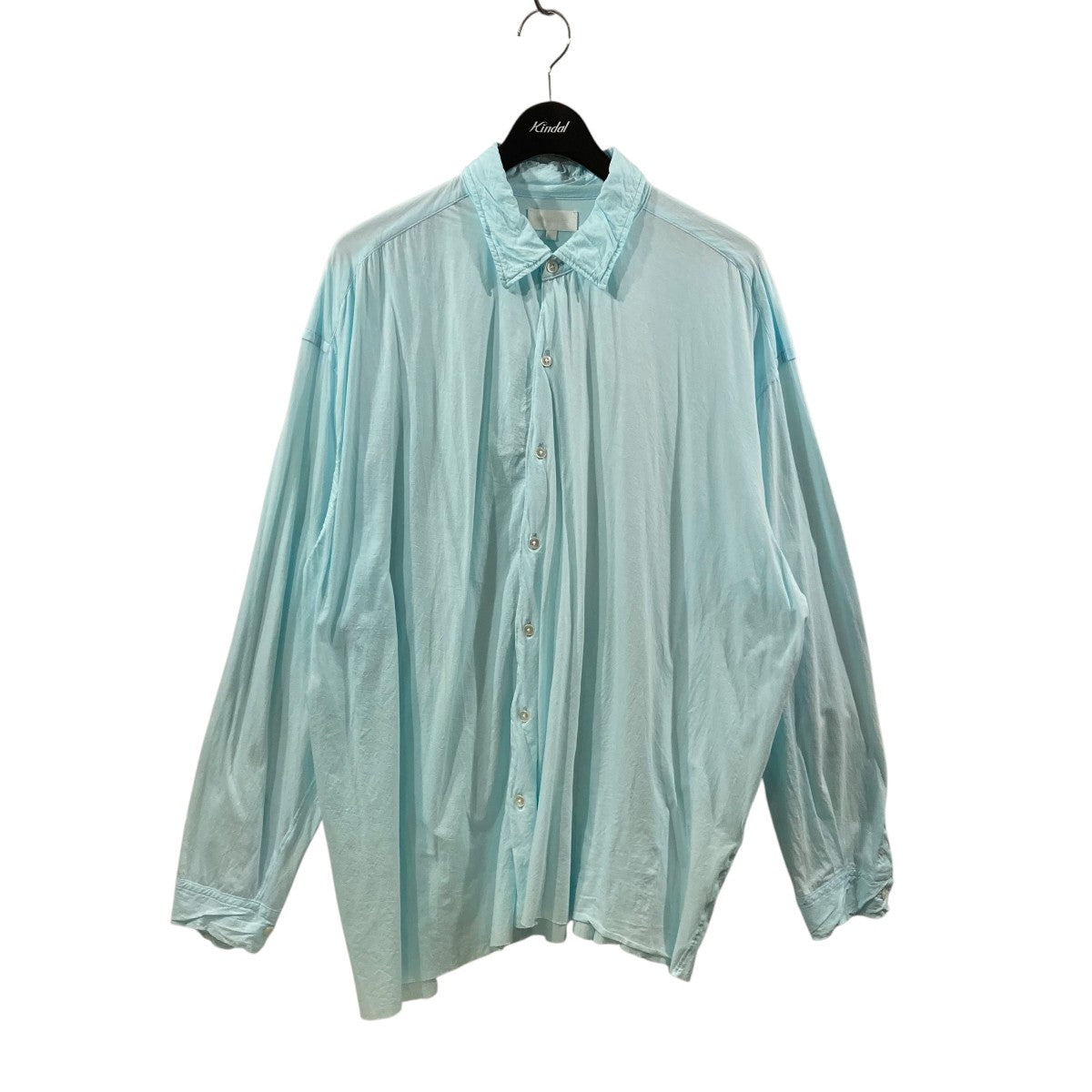 【KANEMASA PHIL.】長袖シャツ　ライム　Lサイズ KANEMASA PHIL．(カネマサフィル) ROYAL OX DRESS JERSEY SHIRT