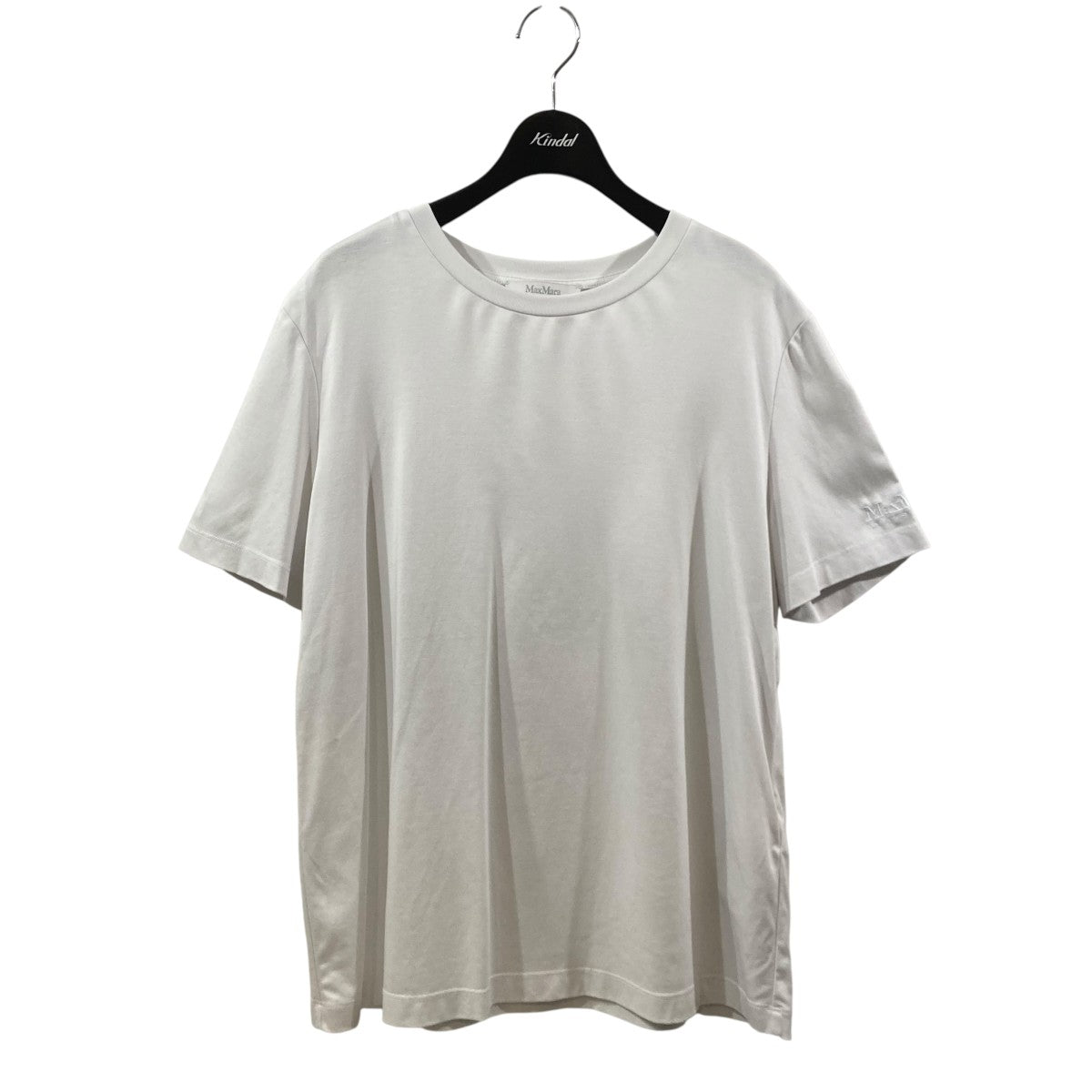 マックスマーラ レジャー MaxMara LEISURE クルーネックＴシャツ 2416941018 ホワイト サイズ：L MaxMara LEISURE(マックスマーラ レジャー) クルーネックT