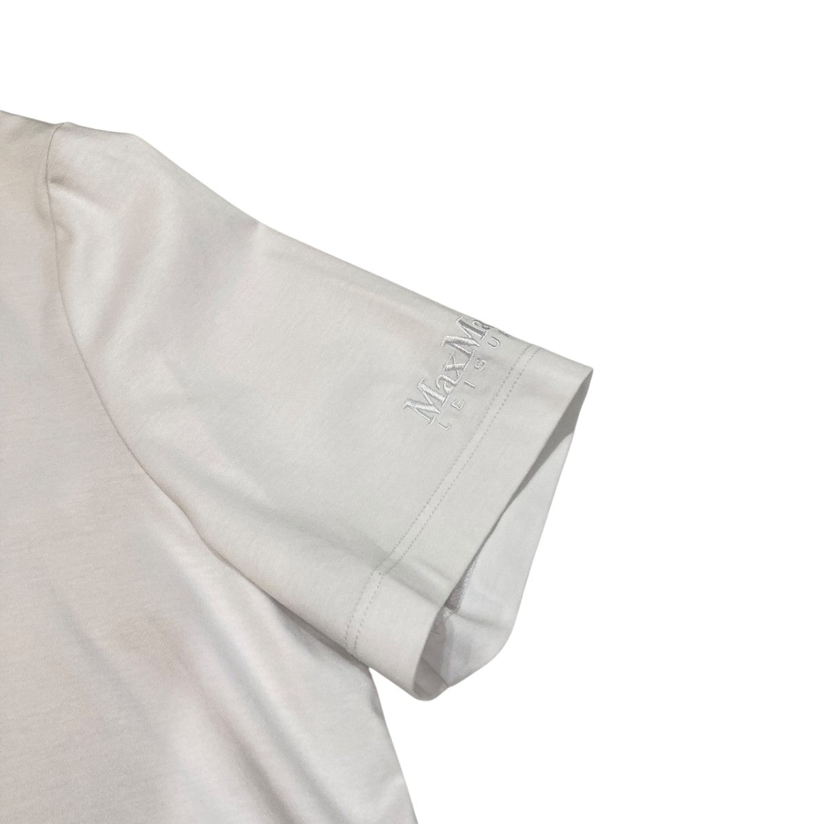 マックスマーラ レジャー MaxMara LEISURE クルーネックＴシャツ 2416941018 ホワイト サイズ：L MaxMara LEISURE(マックスマーラ レジャー) クルーネックT