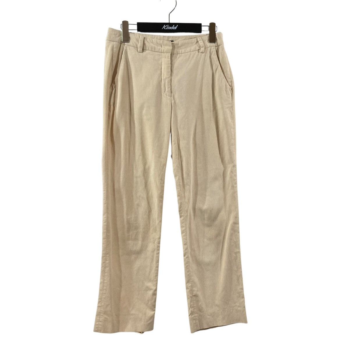 新品保管品マレーラ起毛コットンチノパンツストレッチ綿パンブラウン茶マックスマーラ MAX MARA WEEK END LINE(マックスマーラウィークエンドライン