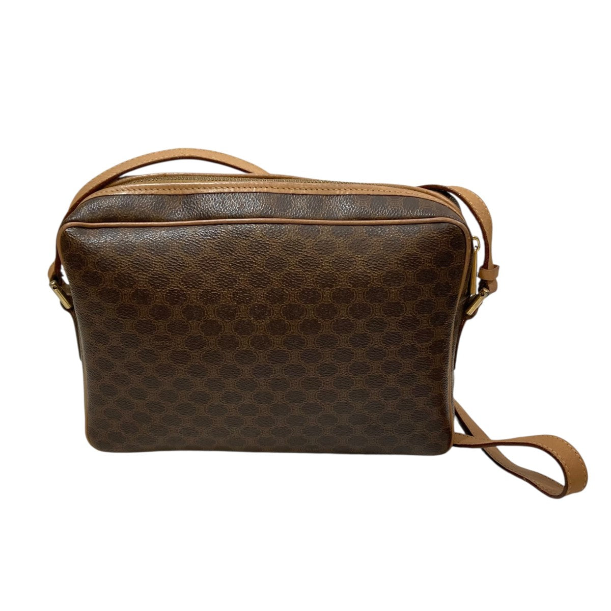 CELINE(セリーヌ) マカダム柄ショルダーバッグ M14 ブラウン｜【公式