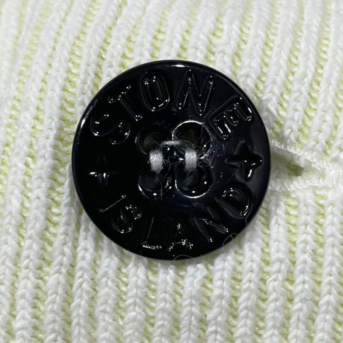 24SS Vネックニットカーディガン Side Bench Hole V-Neck Rib Cardigan サイドベンチホール Vネックリブカーディガン 801562556