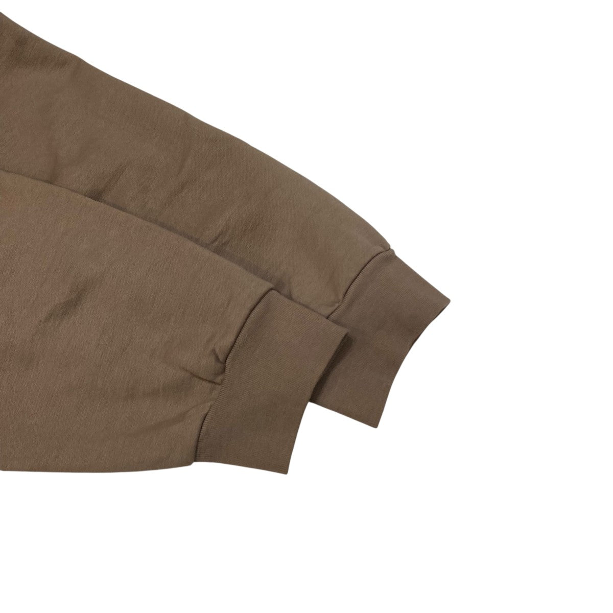 AURALEE ブラウン コットン トレーナー サイズ1 AURALEE(オーラリー) 24AWELASTIC HIGH GAUGE SWEAT HALF ZIP