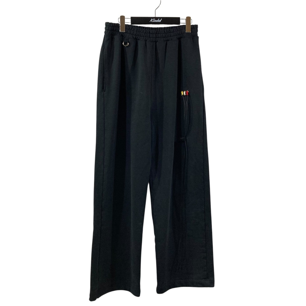 doublet(ダブレット) CHAOS EMBROIDERY SUEDE TRACK PANTS