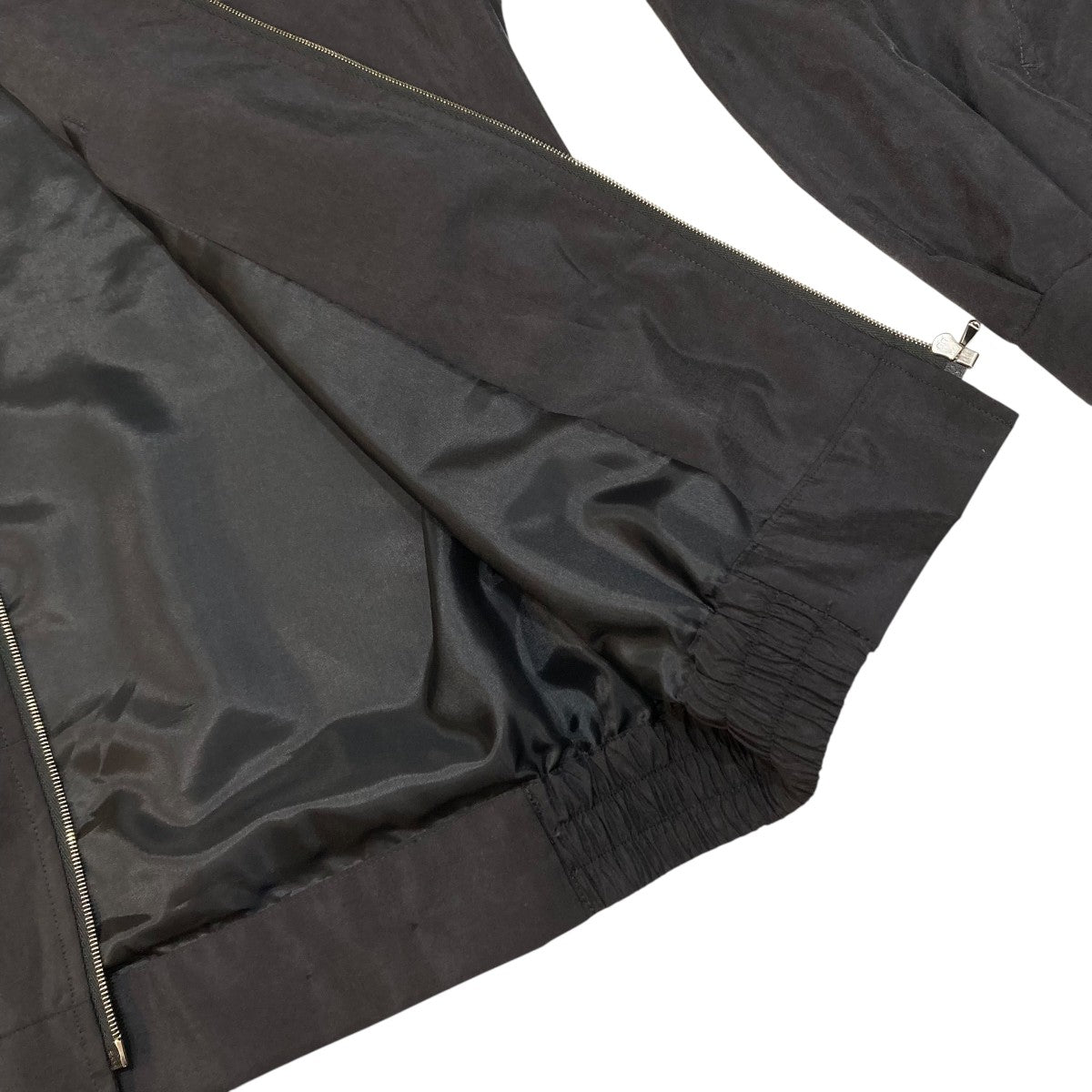 ssstein(シュタイン) SILK NYLON ZIP UP BLOUSONシルクナイロン
