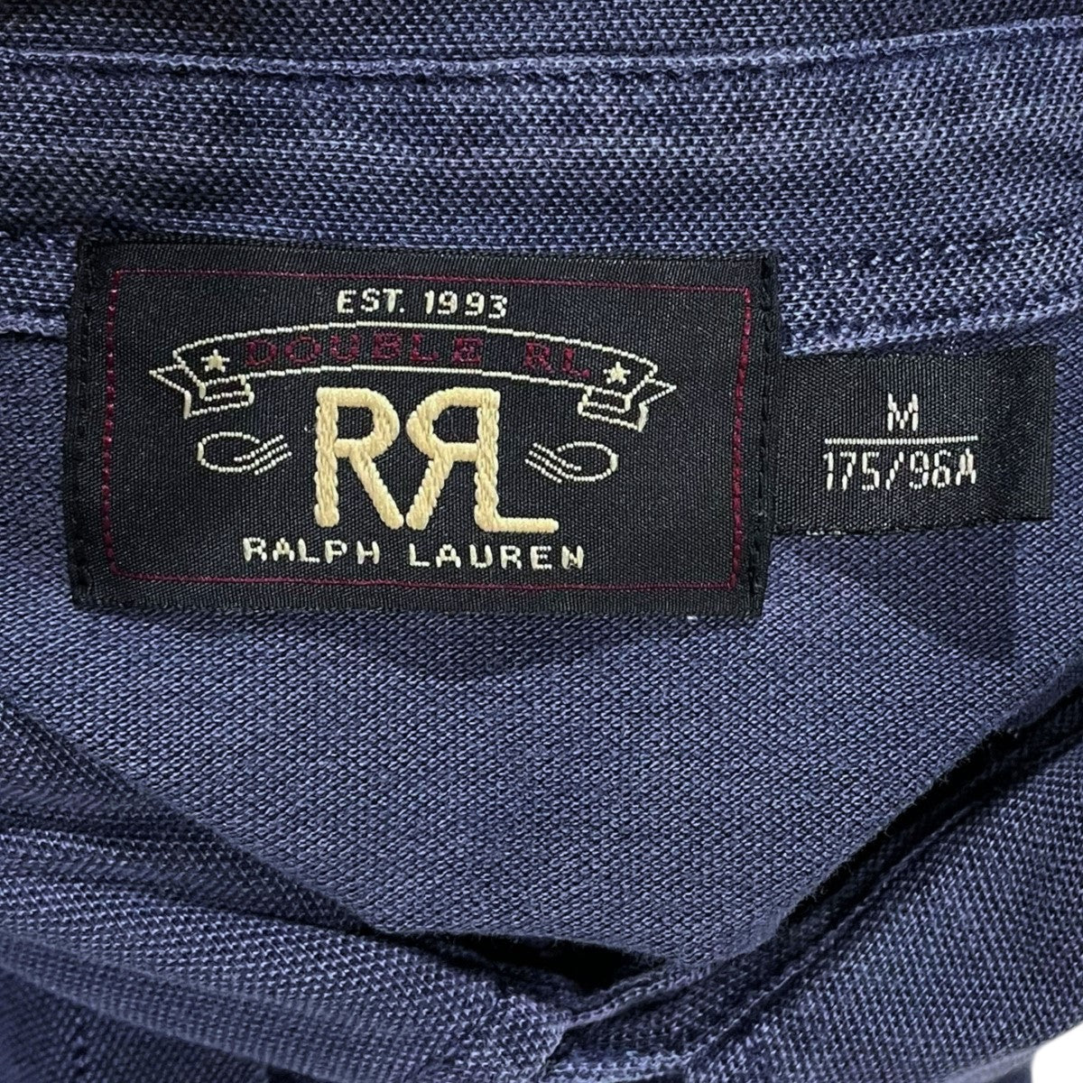 RRL(ダブルアールエル) ポロシャツ ネイビー サイズ M｜【公式
