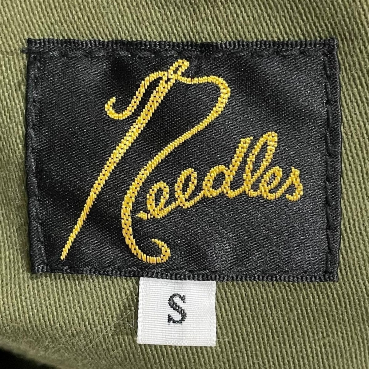needles(ニードルズ) スタンドカラーアーミーシャツ バック