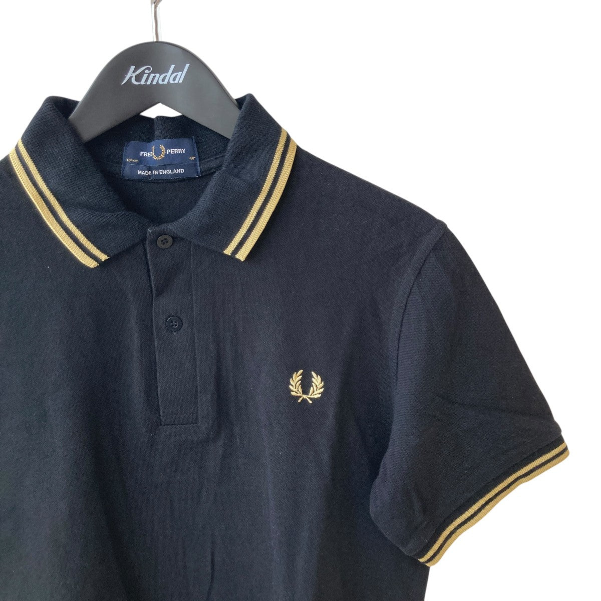 FRED PERRY(フレッドペリー) ポロシャツ ブラック サイズ 40