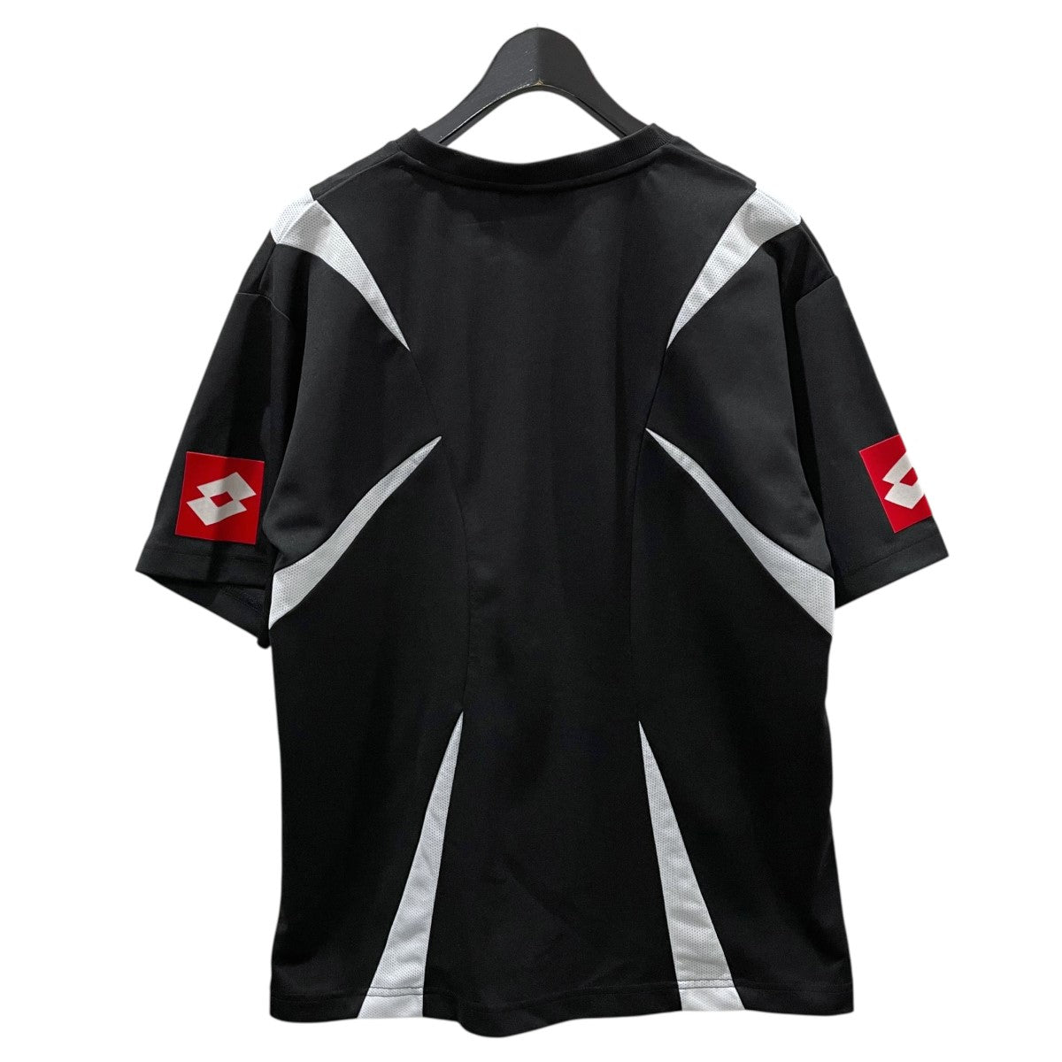 No.112 ROACH キラキラゲームシャツ☆XL☆新品☆BLACK☆ LOTTO(ロット) Tシャツ PANEL GAME SHIRTS パネルゲームシャツ