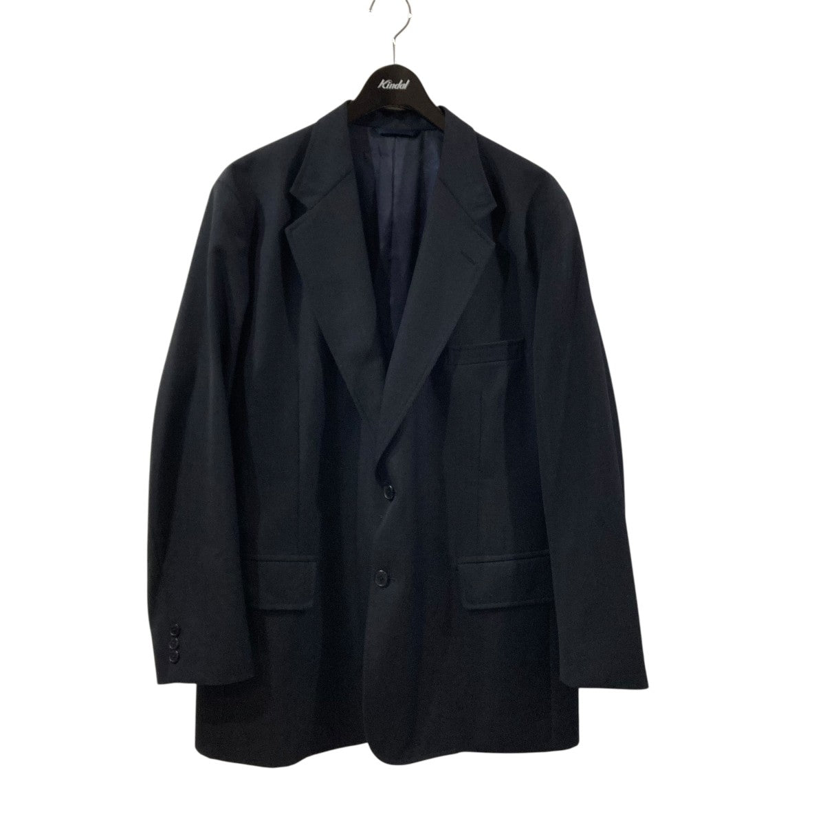 A．PRESSE(アプレッセ) Slub Wool Navy Blazerブレザー 2B