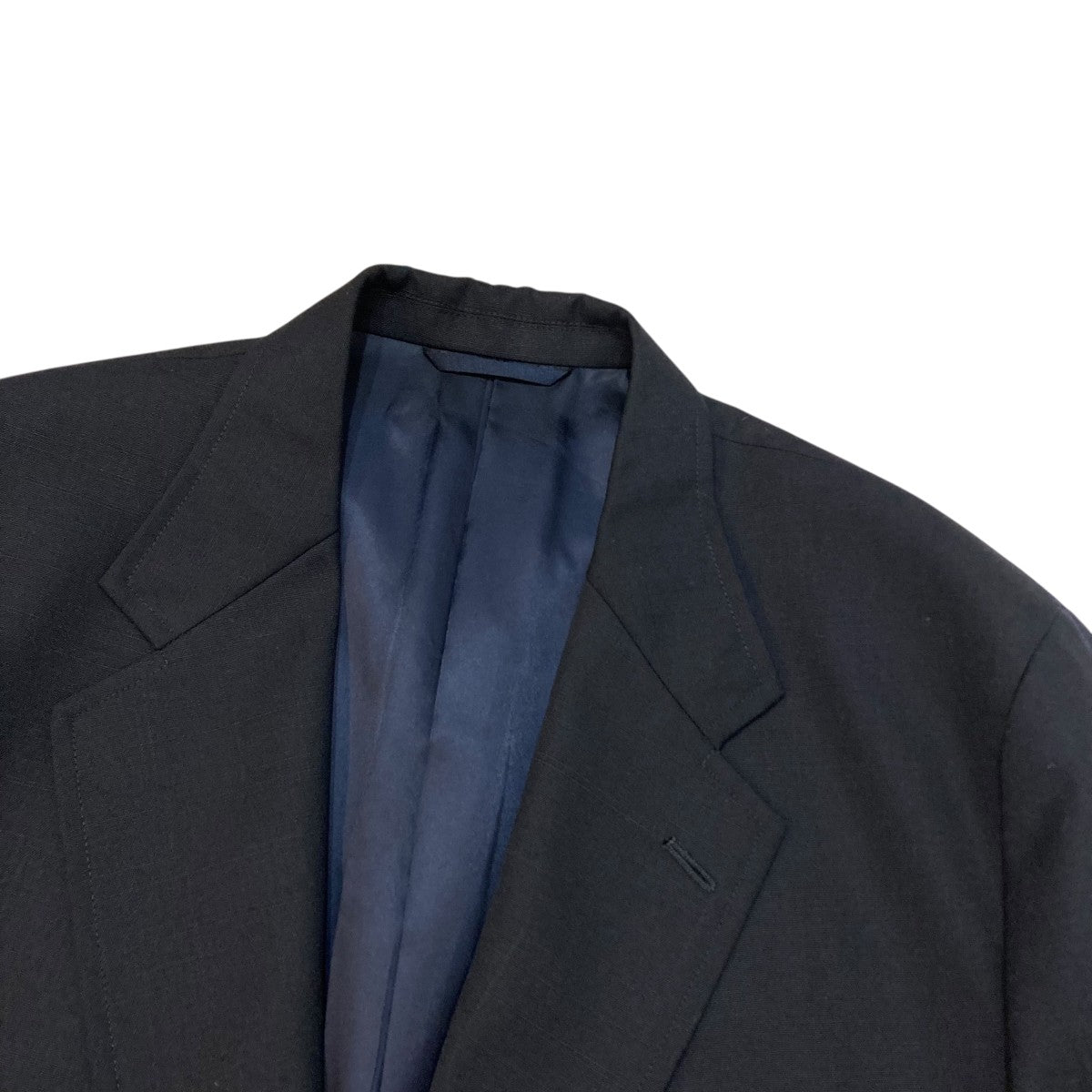 A.PRESSE Slub Wool Navy Blazer [NAVY] - Fresh Service