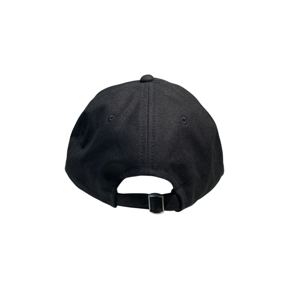 COMME des GARÇONS HOMME 24AW 綿サージロゴキャップ黒 COMME des GARCONS HOMME(コムデギャルソンオム) 24AW綿サージ
