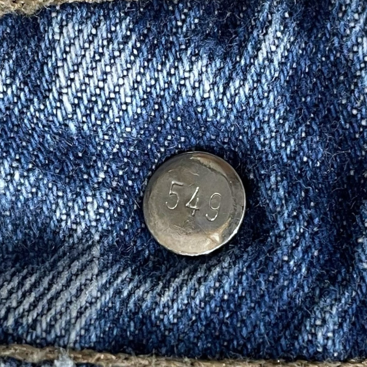 LEVI’S SILVER TAB 90s デニムパンツ 93年製 ボタン裏549 米国製 古着・中古-5枚目のアイテム画像