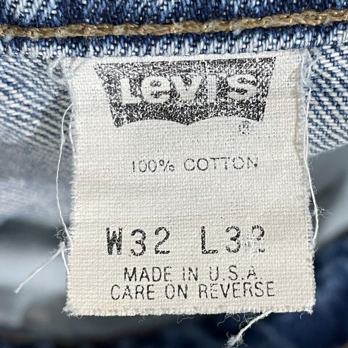 LEVI’S SILVER TAB 90s デニムパンツ 93年製 ボタン裏549 米国製 古着・中古-9枚目のアイテム画像