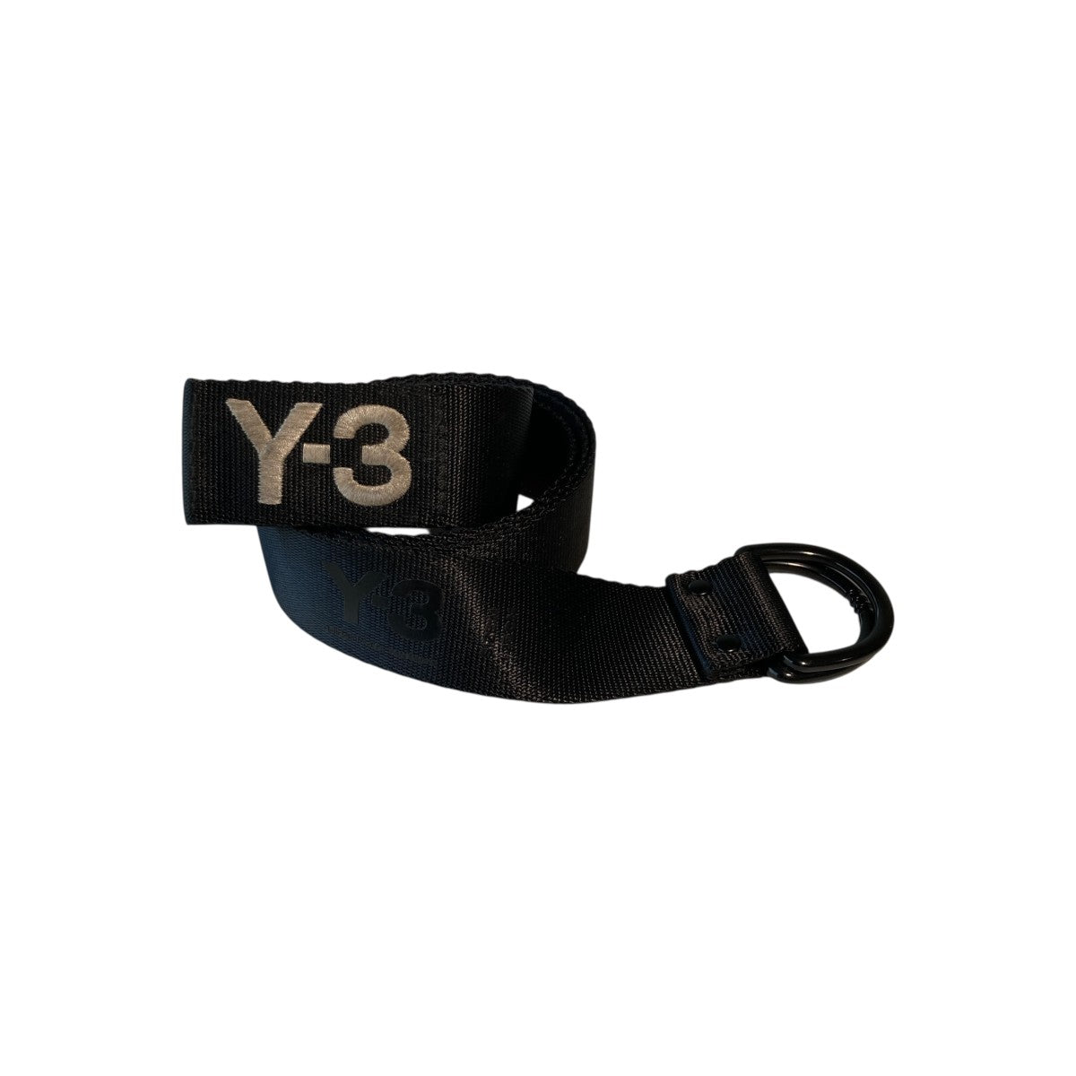 新品未使用Y3 ストライプ ベルト Y-3 ガチャベルト BLACK ワイスリー Y-3 CLASSIC LOGO BELT Y-3│Y-3 ワイスリー