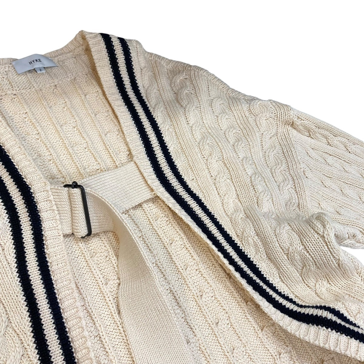 HYKE(ハイク) カーディガン201-11196 201-11196 アイボリー