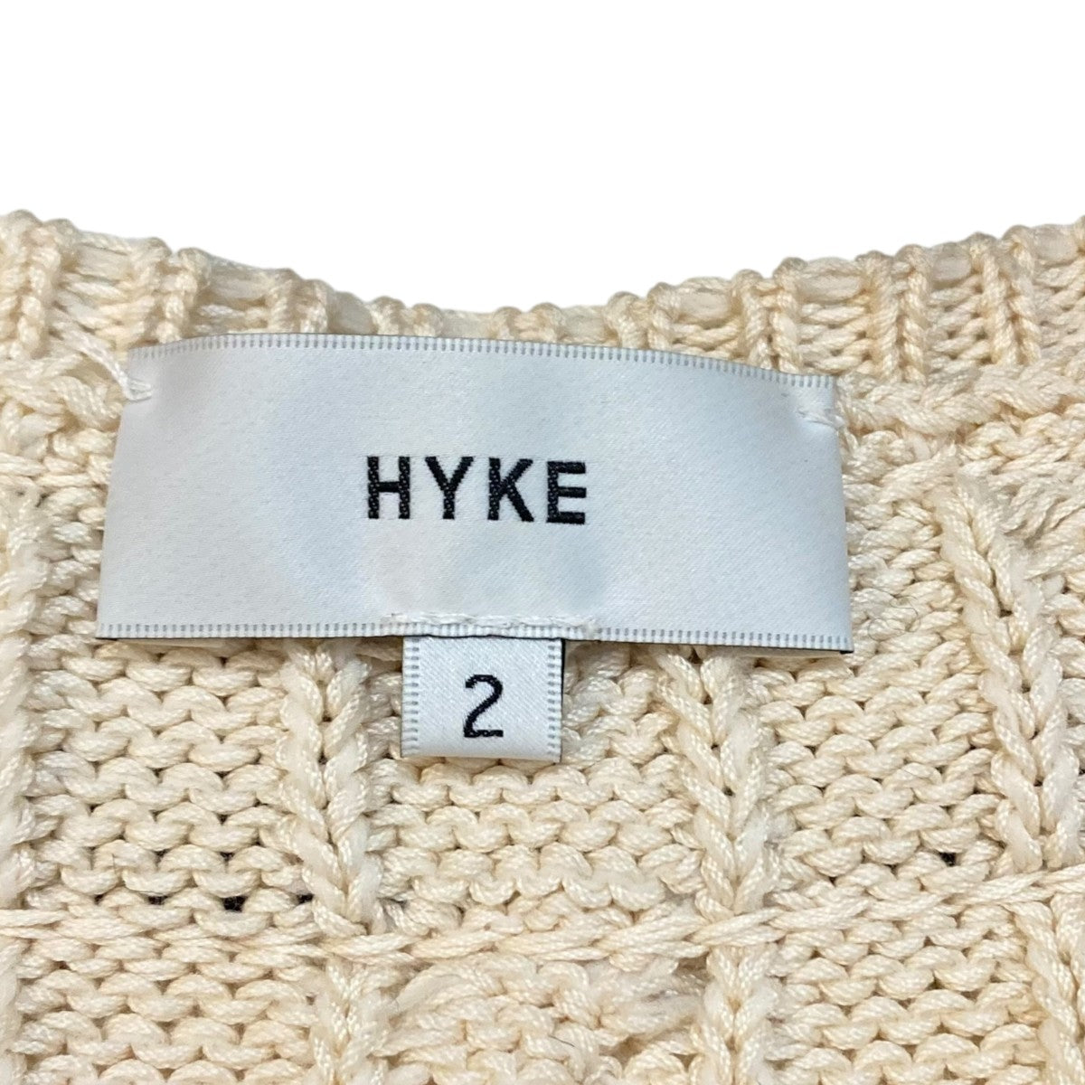 HYKE(ハイク) カーディガン201-11196 201-11196 アイボリー