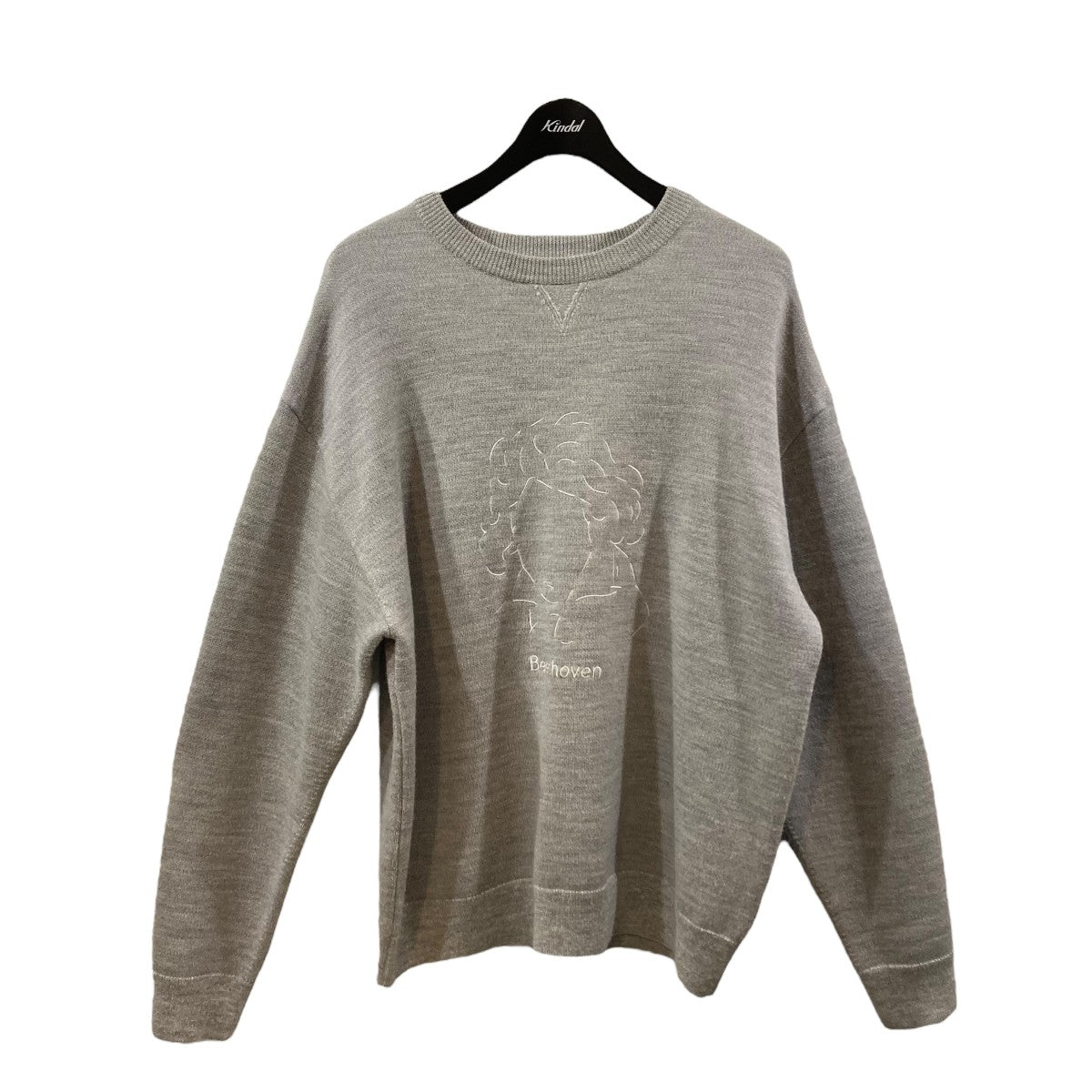 特殊パイル編ベートーヴェンニットスウェット
