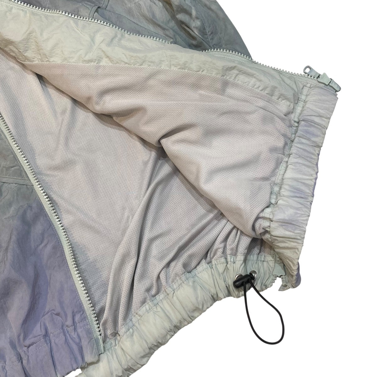 YOKE(ヨーク) SPRAY PRINTED NYLON ZIP BLOUSONジップアップ