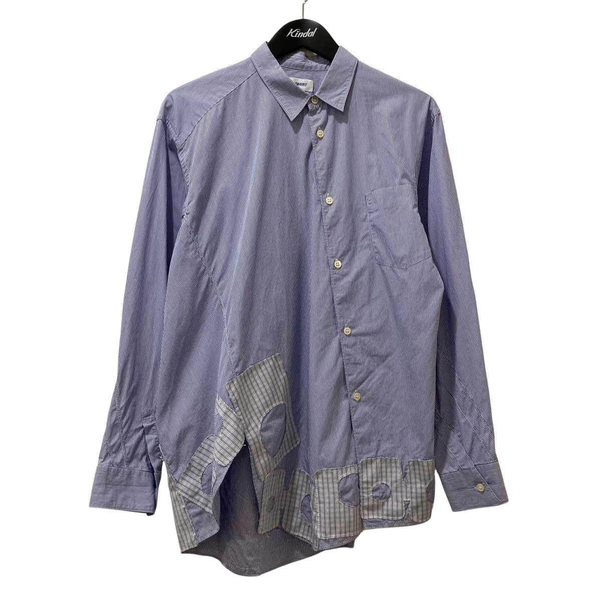 美品✨コムデギャルソン アシンメトリーチェックシャツ COMME des GARCONS SHIRT forever check shirts
