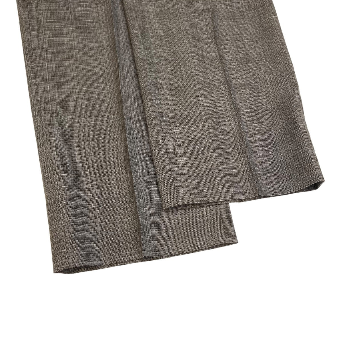 新品未使用MAATEE&SONS 永遠スラックス　マットチェック　サイズ1 MAATEE＆SONS(マーティーアンドサンズ) 永遠スラックスチェック