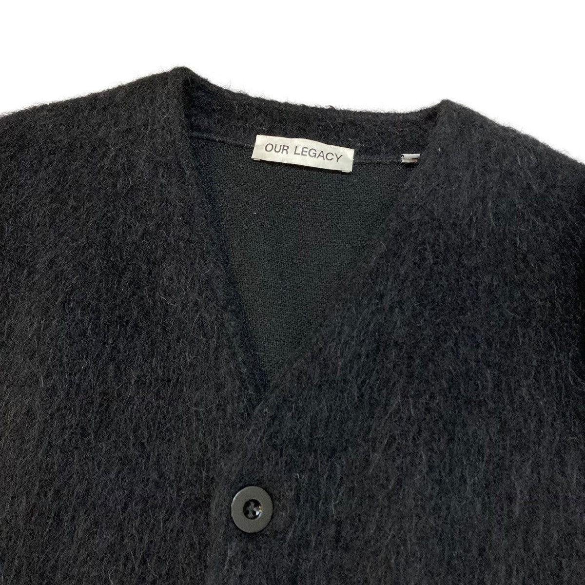 OUR LEGACY(アワーレガシー) CARDIGAN BLACK MOHAIRニット