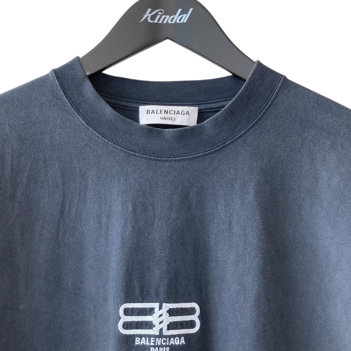 セール!!BALENCIAGA★612965 楽天市場】【中古】BALENCIAGA ロゴ刺しゅうTシャツ 612965