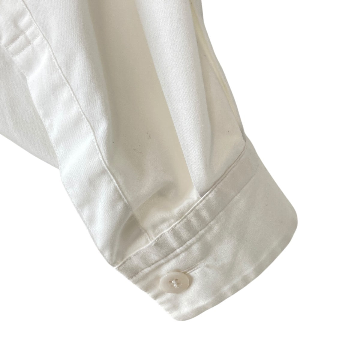 ISSEY MIYAKE イッセイミヤケ 変形長袖シャツ アイボリー　M ISSEY MIYAKE MEN(イッセイミヤケ) 長袖シャツME91FJ189