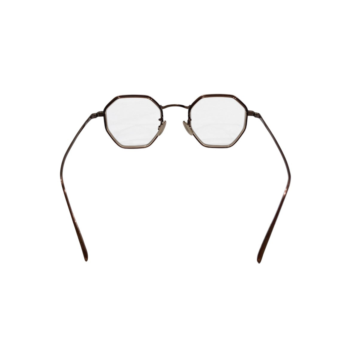 OLIVER GOLDSMITH×OG 眼鏡 メタルブラウン サイズ 43□232-145