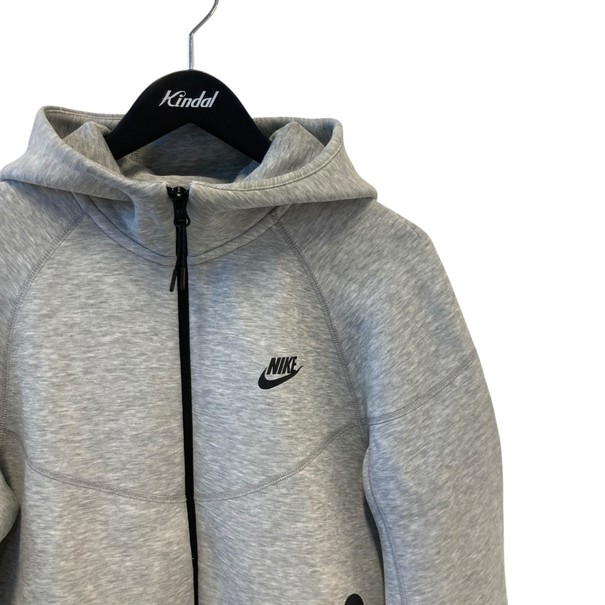 Nike フード付きモッズコート XL グレー 値下げ可能！！ NIKE ナイキ ウインドブレーカー 上下 メンズ セットアップ