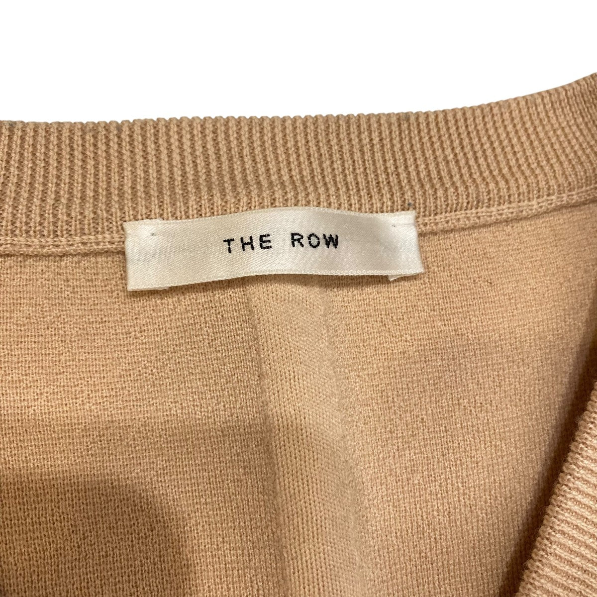 THE ROW(ザロウ) ウールベストAO422 AO422 ベージュ サイズ XS