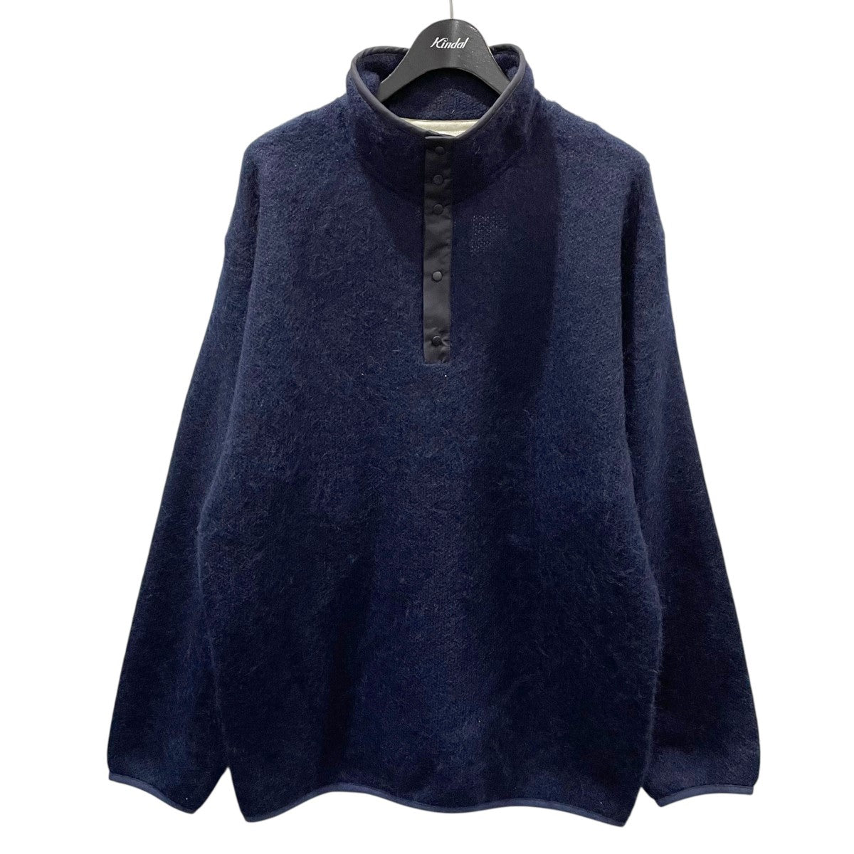 nanamica ナナミカ プルオーバーセーターSUJF983 nanamica Pullover Sweater Navy 23FA-I（ナナミカ プルオーバー