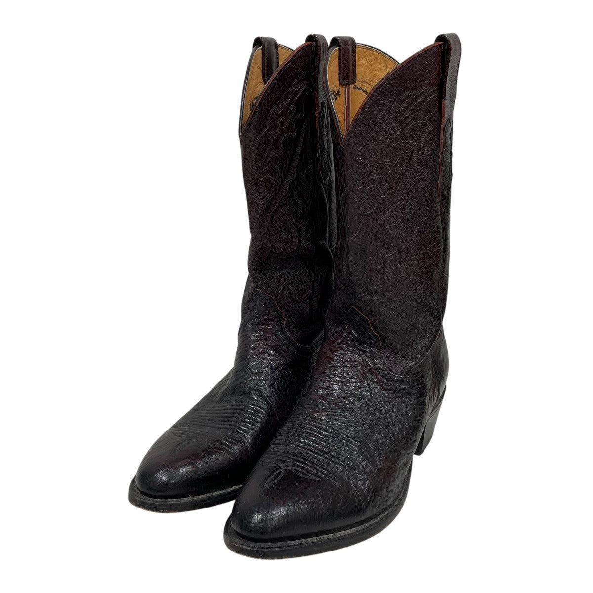 LUCCHESE ウエスタンブーツ 古着・中古-1枚目のアイテム画像