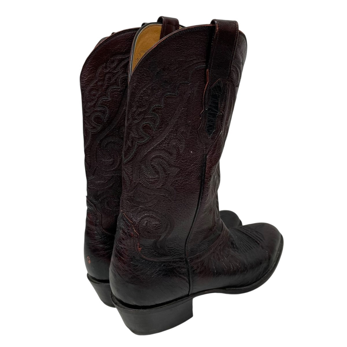 LUCCHESE ウエスタンブーツ 古着・中古-2枚目のアイテム画像