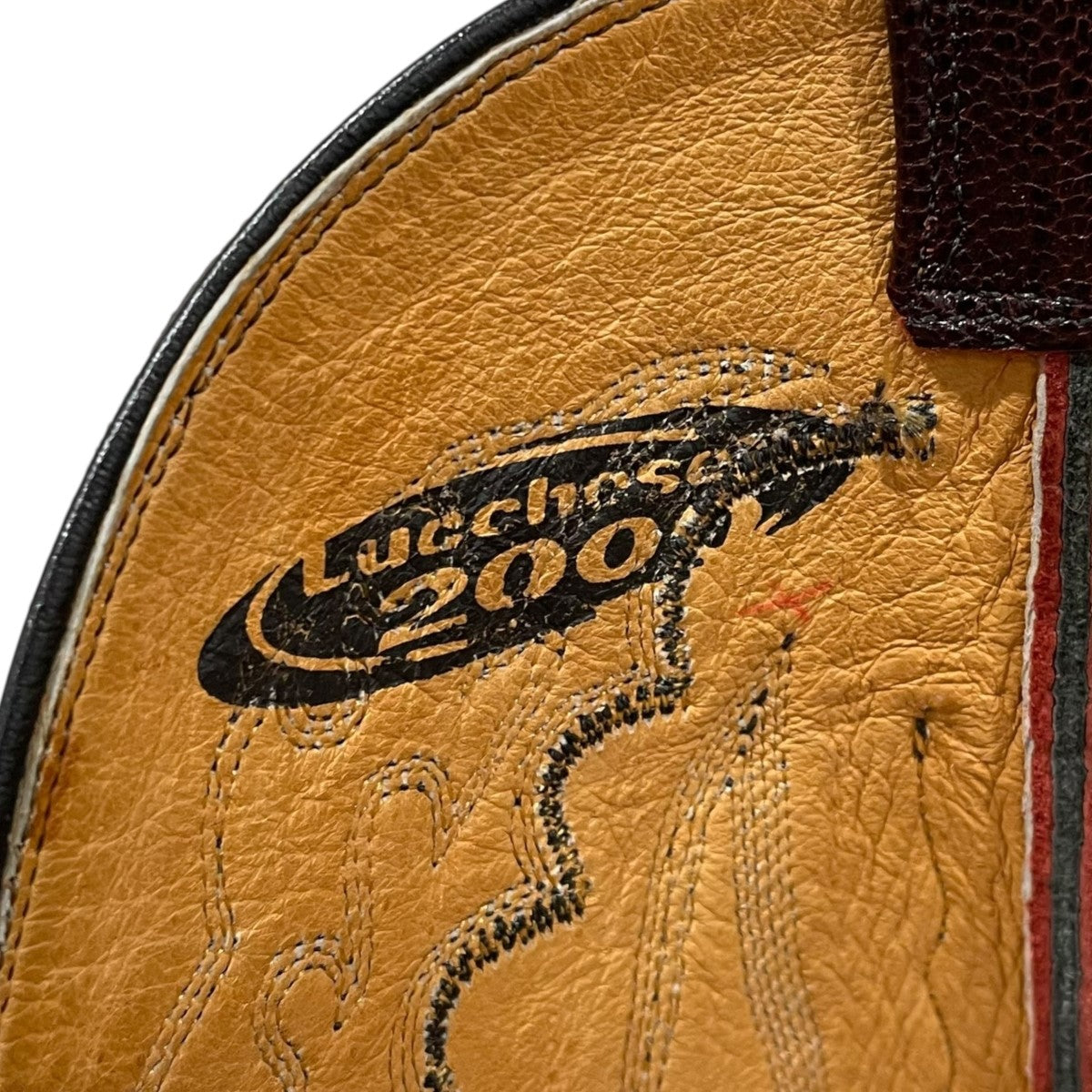 LUCCHESE ウエスタンブーツ 古着・中古-6枚目のアイテム画像