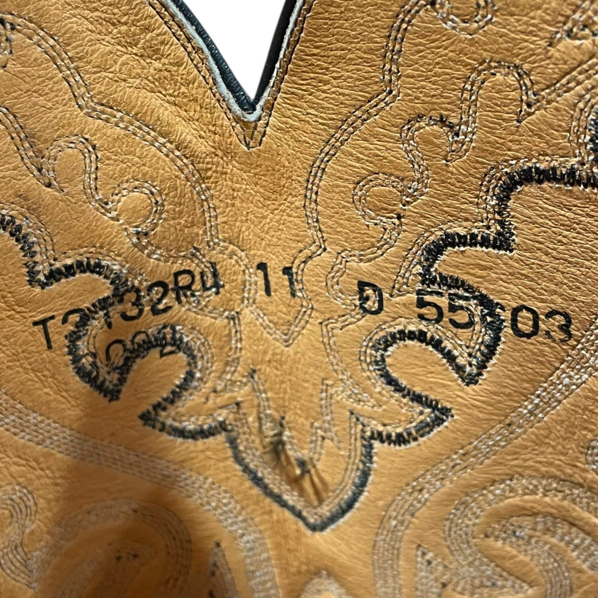 LUCCHESE ウエスタンブーツ 古着・中古-8枚目のアイテム画像