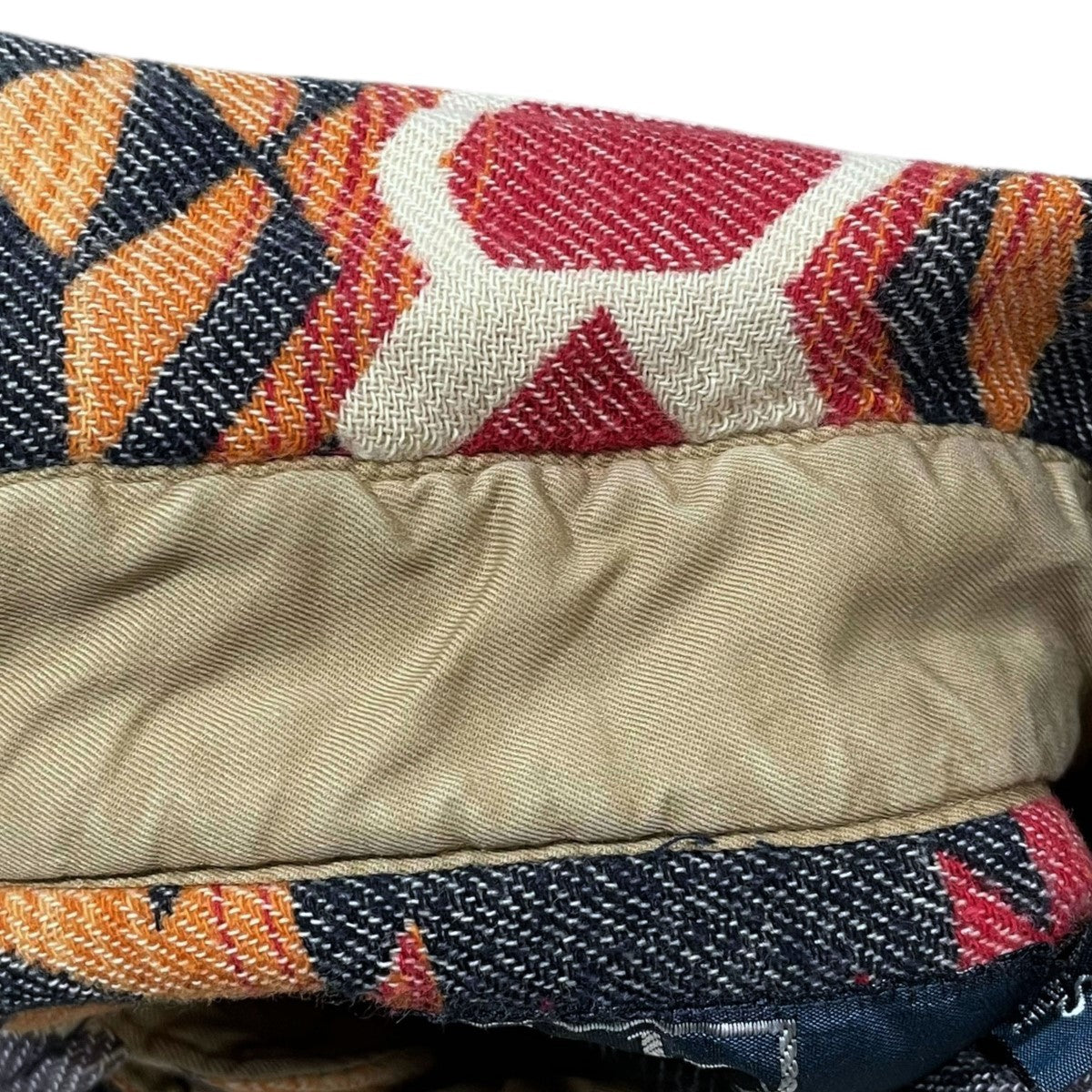 RRL(Ralph Lauren )ネイティブ柄長袖シャツ ポロラルフローレン 赤 レッド 長袖 |ヴインテージ古着屋Feeet