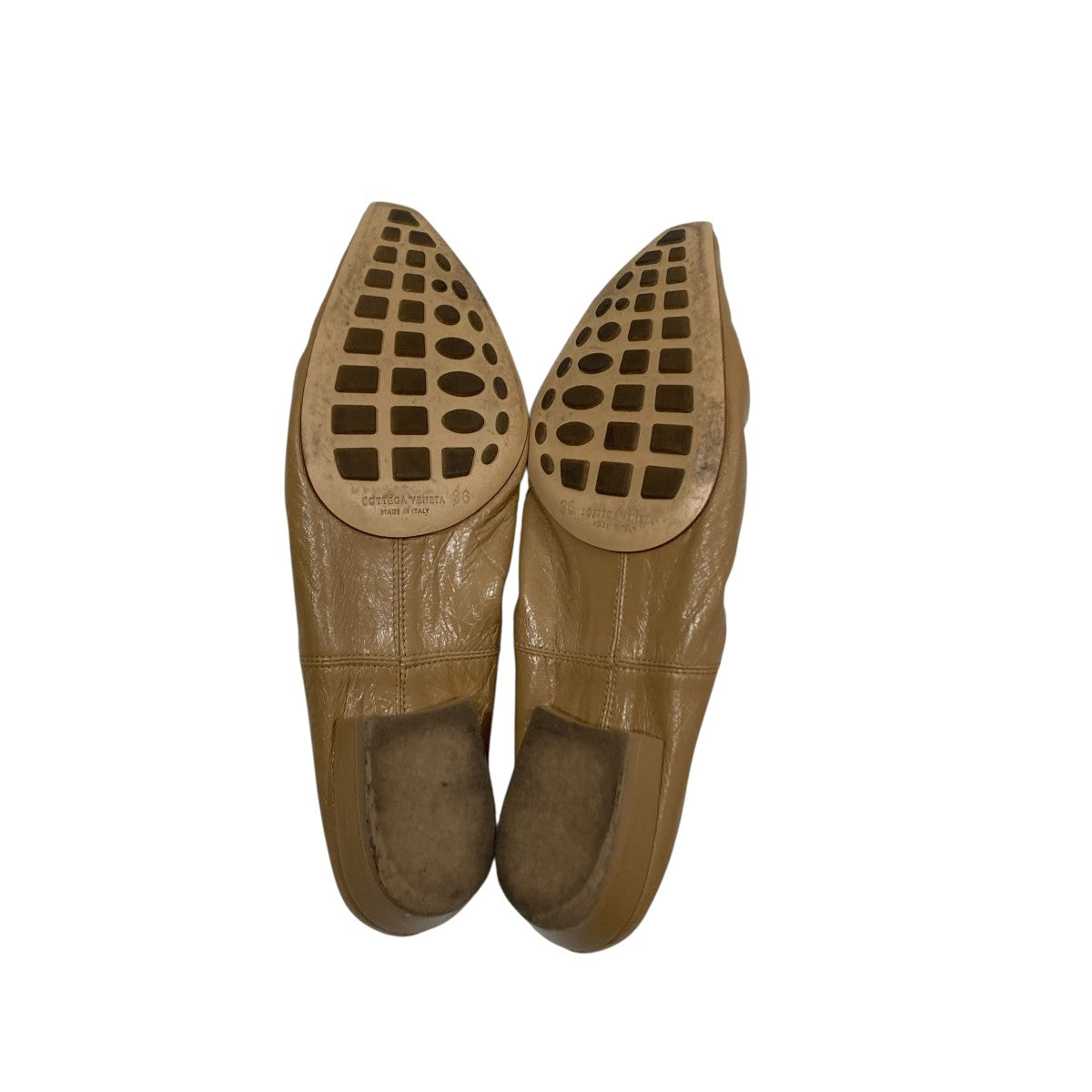 BOTTEGA VENETA(ボッテガヴェネタ) レザーパンプス ブラウン