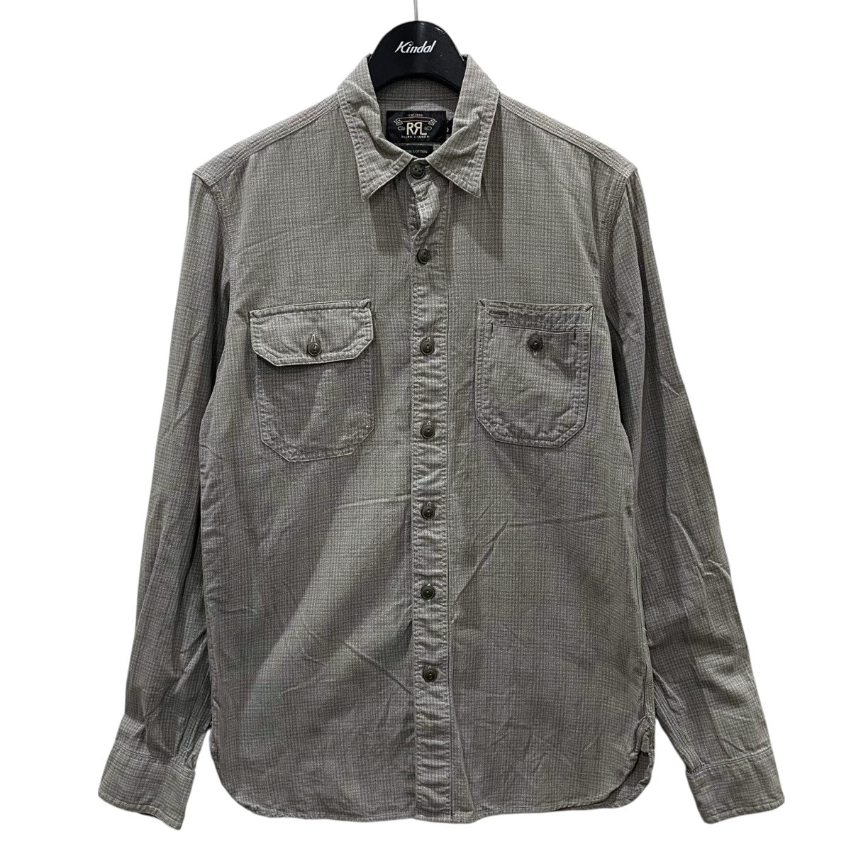 rrl シャンブレーシャツ　xs RRL Military Chambray Shirt シャンブレーシャツ XS