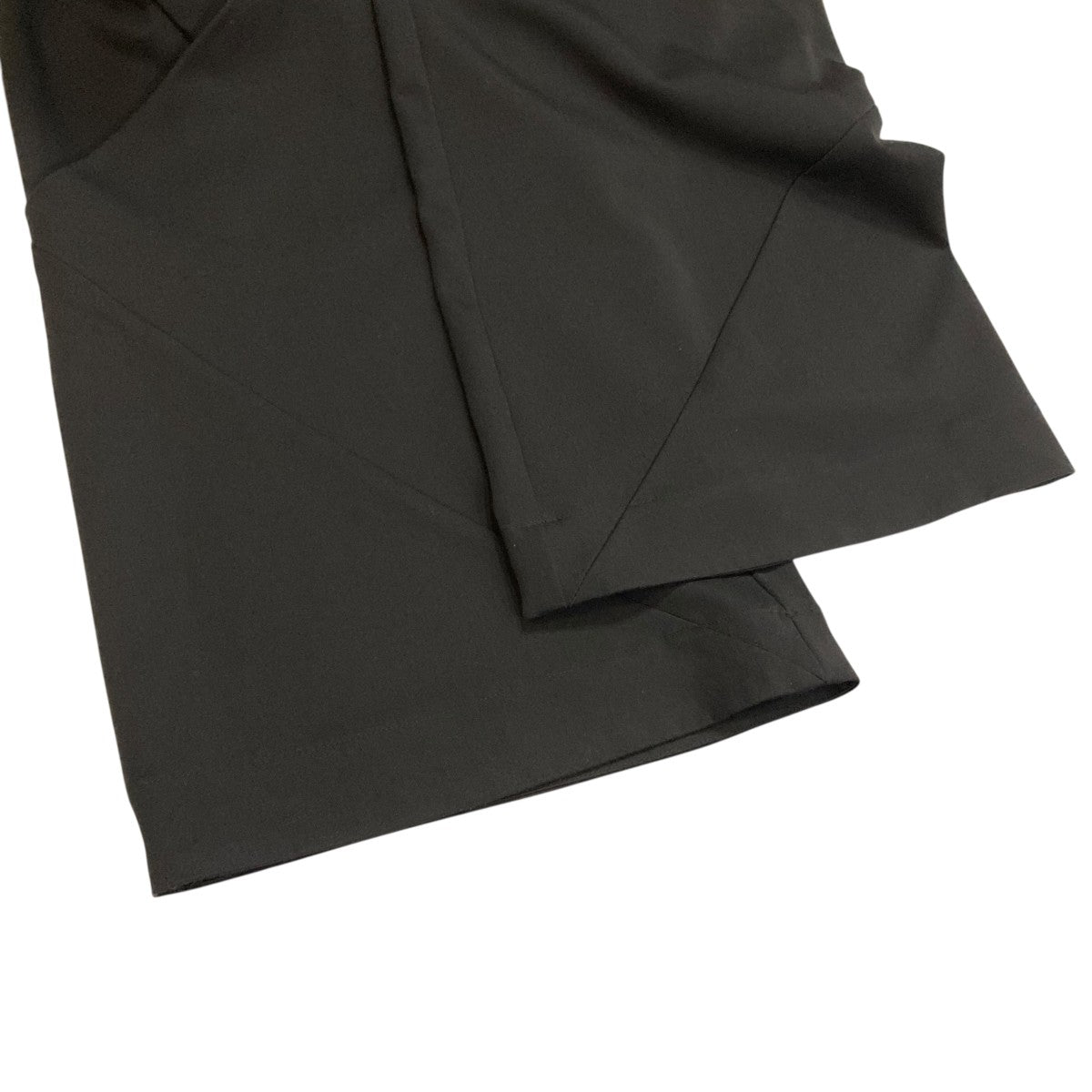 XSサイズ　【CLEL】プライム TR 3Dタックパンツ　ブラック CLEL（クレイル）の「【CLEL】Prime TR 3D Tuck Pants