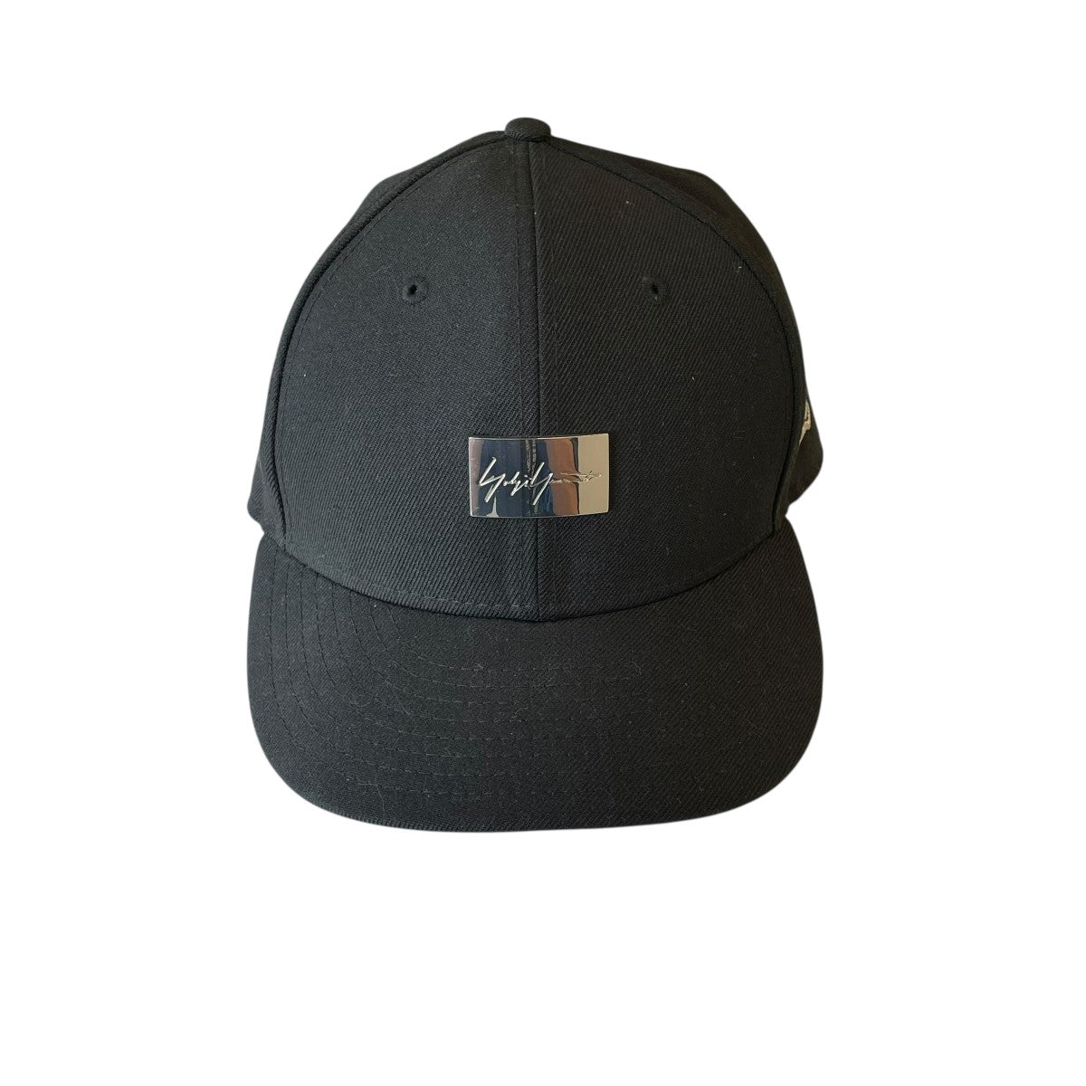 【新品未使用】ワイドキャップ　ブラックLサイズ YOHJI YAMAMOTO×New Era メタルプレートキャップ ブラック
