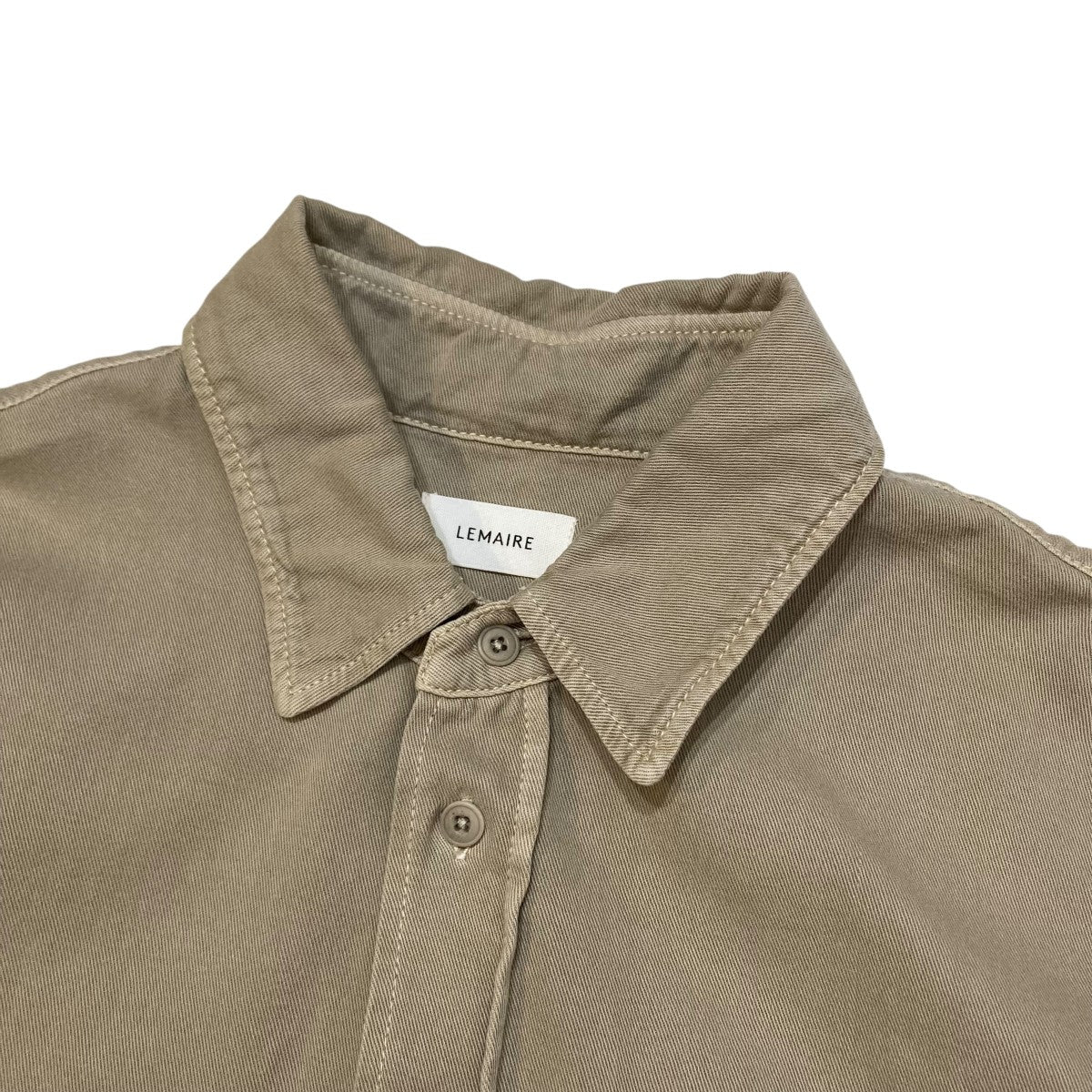 LEMAIRE 25SSSHORT SLEEVE DENIM SHIRT半袖シャツ52135 古着・中古-3枚目のアイテム画像